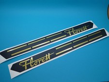 Kreidler Florett Tank Aufkleber Sticker Dekor Neu Schwarz-Gold