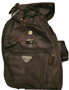 prada backpack used