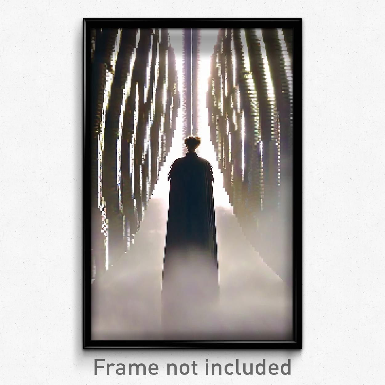 Pixel Art Poster - Voluminous Duchy (8 Bit Psychedelic Trippy Video Game Print)