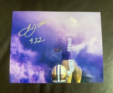 John Ross III Signed Autographed 11x14 Photo “4.22” Washington Huskies