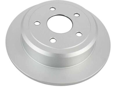 For 2018 Jeep Wrangler JK Brake Rotor Rear 56343NBCC Premium Coated
