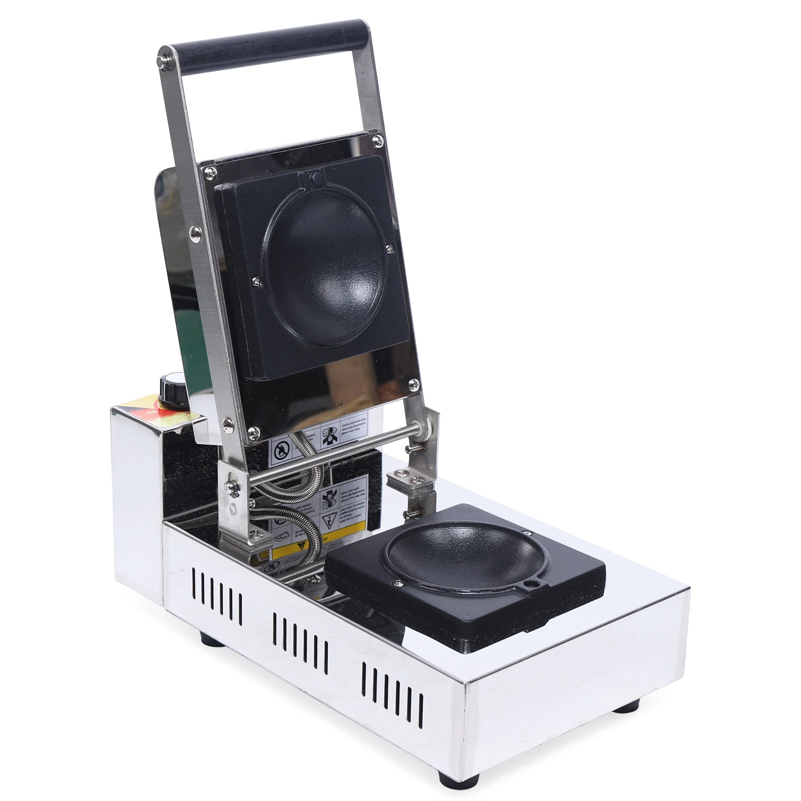 Pro Electric Panini Press Grill Griddle Plate , Flat Sandwich Steak Maker