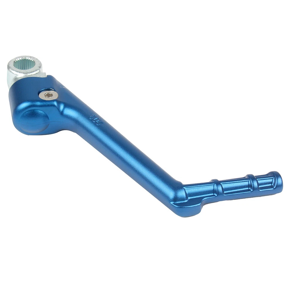 NEW FORGED KICK START STARTER LEVER PEDAL BLUE FOR YAMAHA YZ125 1986-2025 - Imagem 4 de 4