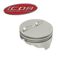 Ic758.040 - Icon Forged Piston - Chevy 400 Rod 6.000 Step Dish 15.2cc 2v