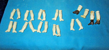 Large lot Antique bisque binding doll legs  , Excavation Germany 1890 Artist