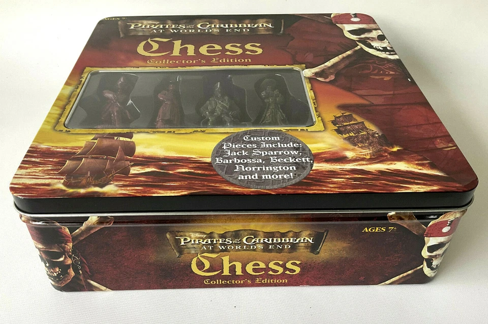 Pirates of the Caribbean at Worlds End Chess Game 2007 COLLECTORS EDITION - Image 2 of 4