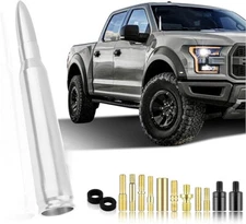 Bullet Antenna for Ford F-150 Chevy Silverado GMC Sierra Dodge RAM Truck-50 Cal 