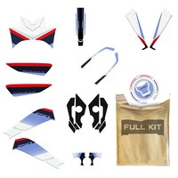 3D Aufkleber Set Kompatibel Mit Honda Transalp XL 750 2023 Tank Schutz
