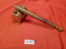 Vintage Messing Spritze mit Behälter ; Ölspritze Zerstäuber Masto; Gartenspritze