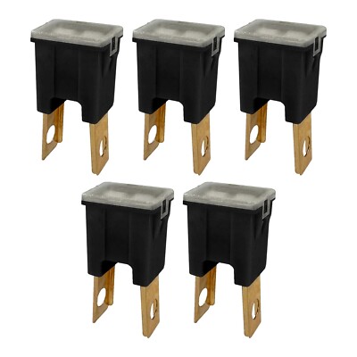 80A Straight Male Fuse Cartridge FLM PAL Auto Link for Car Truck RV SUV - 5 pk