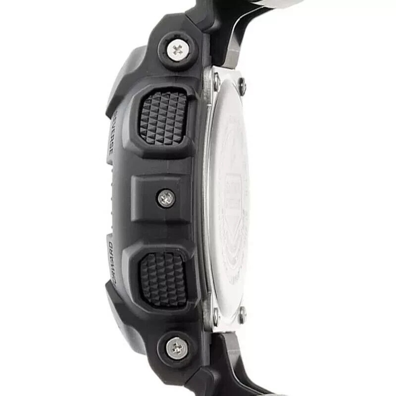 Casio G-Shock Men's Black Shock & Water Resistant Analog-Digital