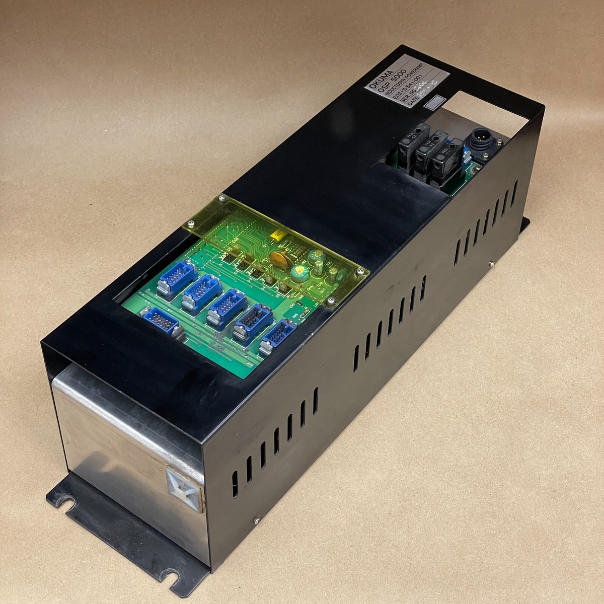 OKUMA OSP 5000 INDUCTOSYN POWERAMP E0215-541-001 WITH PC-459B