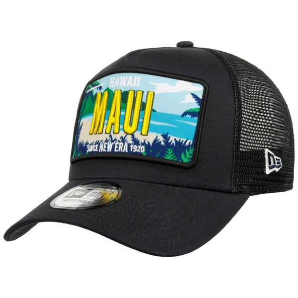 New Era Uni Licence Plate Trucker Cap Basecap Baseballcap Curved Brim Truckercap-image