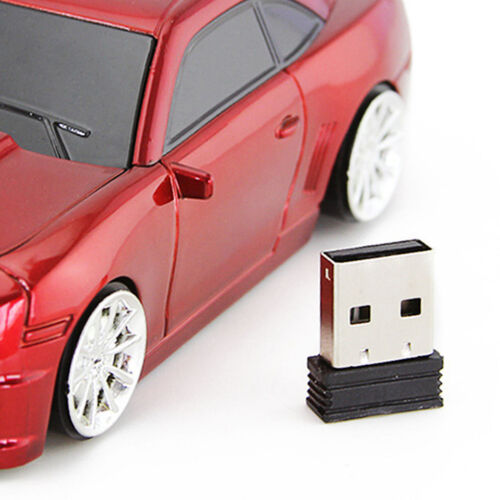 Sport Car Shaped Wireless Computer Mouse 2.4G High Accuracy Sensor Mouse for PC - Picture 21 of 24
