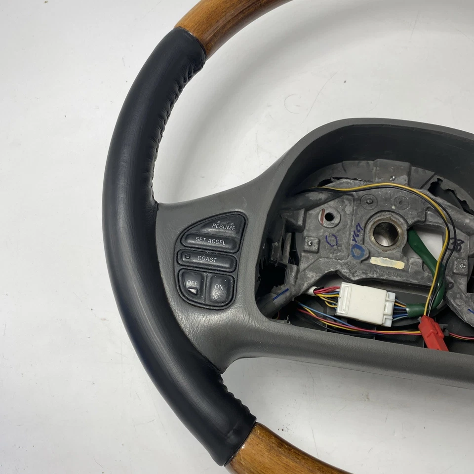 Volante Lincoln Town Car Mercury Grand Marquis 1998-2004 buen negro OEM Foto 3 de 4