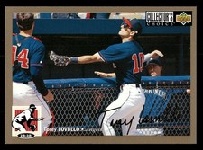 Torey Lovullo California Angels 1994 Collector's Choice Gold Signature #179