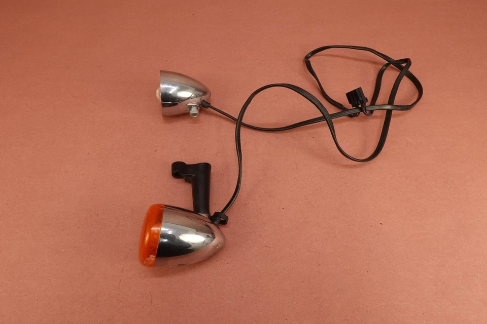 Harley Davidson Sportster Iron 883 XL883N 2009-2021 indicadores de señal de giro delanteros Foto 4 de 4