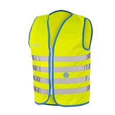 Gilet/giacca di sicurezza giallo fluo per bici-ciclomotore wowow fun jacket per