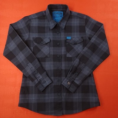 NEW DIXXON The Regulator Limited Edition Women's Medium Flannel Plaid Shirt