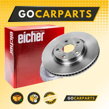 FOR Toyota Mirai FCV 2014>2020 296 mm Front BRAKE DISCS X2 Vented EICHER