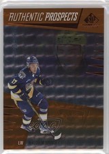 2023-24 SP Game Used CHL Edition Orange Patterned Foilboard Malcolm Spence 08ps