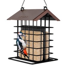 Suet Feeder for Outside Hanging,Suet Bird Feeders for Outdoors,Suet Holder Wi...