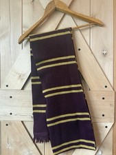 The Wizarding World of Harry Potter Studios Purple Gold Scarf