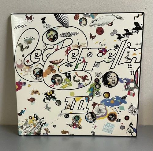 Led Zeppelin III Vinyl 2014 Atlantic 19128 Pallas Press Remaster By J DAVIS VG++