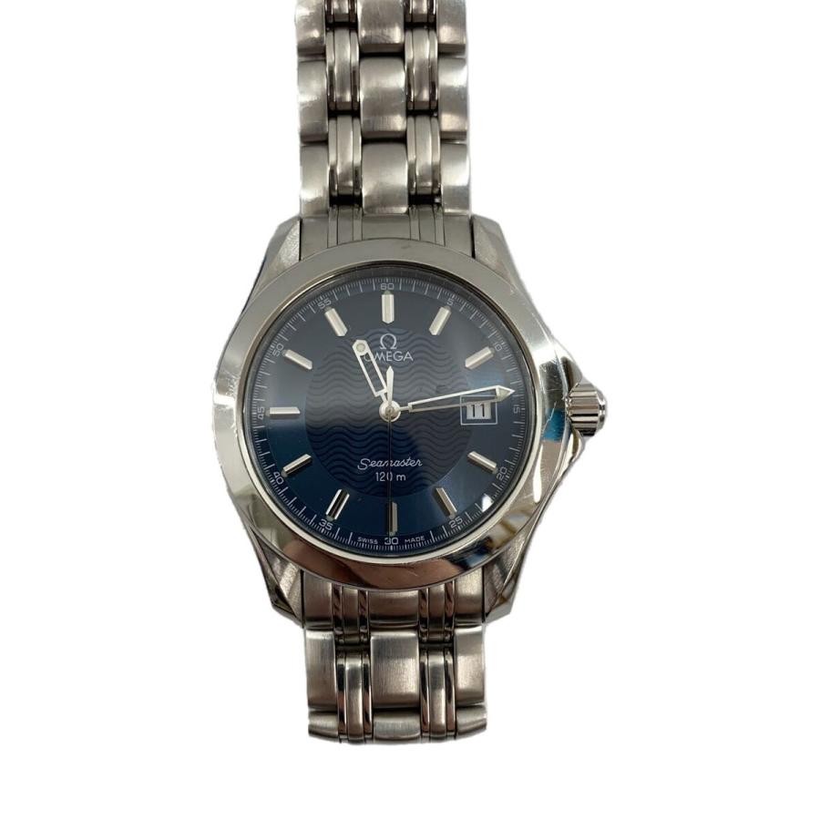 Omega Seamaster 120M Qz Ss 36Mm Analog Stainless Steel Blu