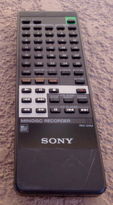 SONY RM-D1M OEM GENUINE REMOTE CONTROL UNIT FOR MDS-101 MDS-501 TESTED WORKS