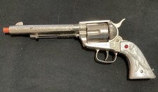 Vintage 1950's Nichols 12" Stallion 45 Cap Gun, Very Good Cosmetically But...