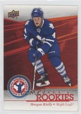 2013 Upper Deck National Hockey Card Day Canadian Morgan Rielly Rookie RC 0r3b. rookie card picture