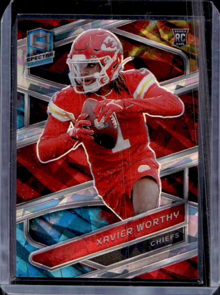 2024 Panini Spectra Xavier Worthy RC Astral Rookie #7/40 Chiefs