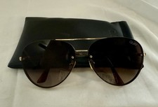 Quay Women's Cool Innit Aviator Sunglasses 148mm Gold Frames - Frames Only READ