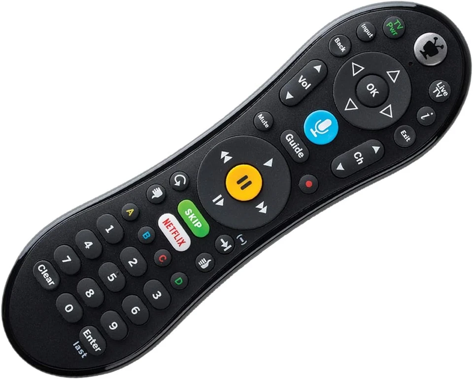 TiVo LUX Remote| Tivo Edge and Bolt, Video Streaming, Voice Black  - Image 3 of 4