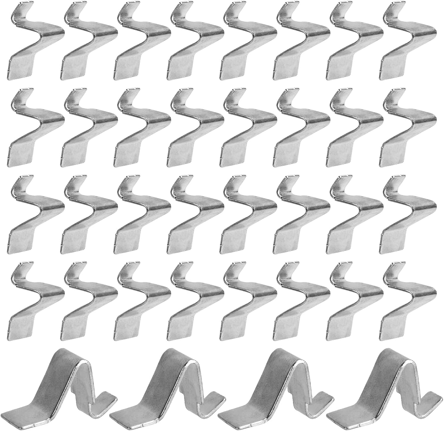 36 Pcs Cabinet Shelf Clips, Heavy Duty Metal Shelf Holders for Cabinets Shelves