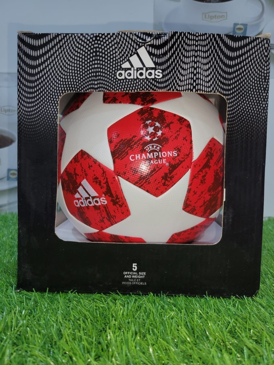 Adidas CHAMPIONS LEAGUE Red/White STAR Match FootBALL Soccer ball