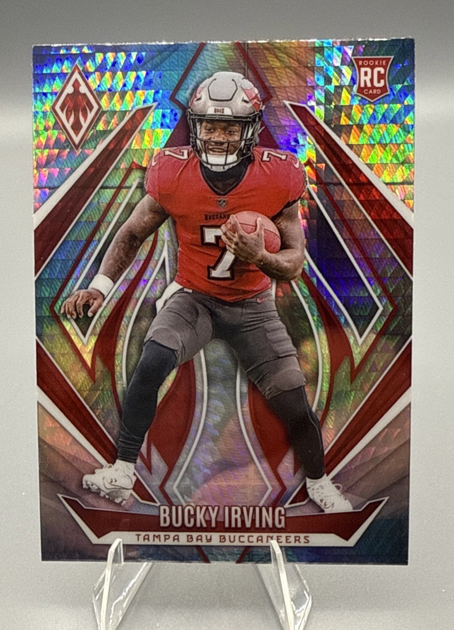 2024 Panini Phoenix #166 Bucky Irving Tampa Bay Buccaneers Hyper RC NFL