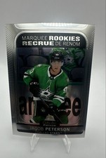 2021-22 O-Pee-Chee Platinum - Marquee Rookies Jacob Peterson #277 (RC)