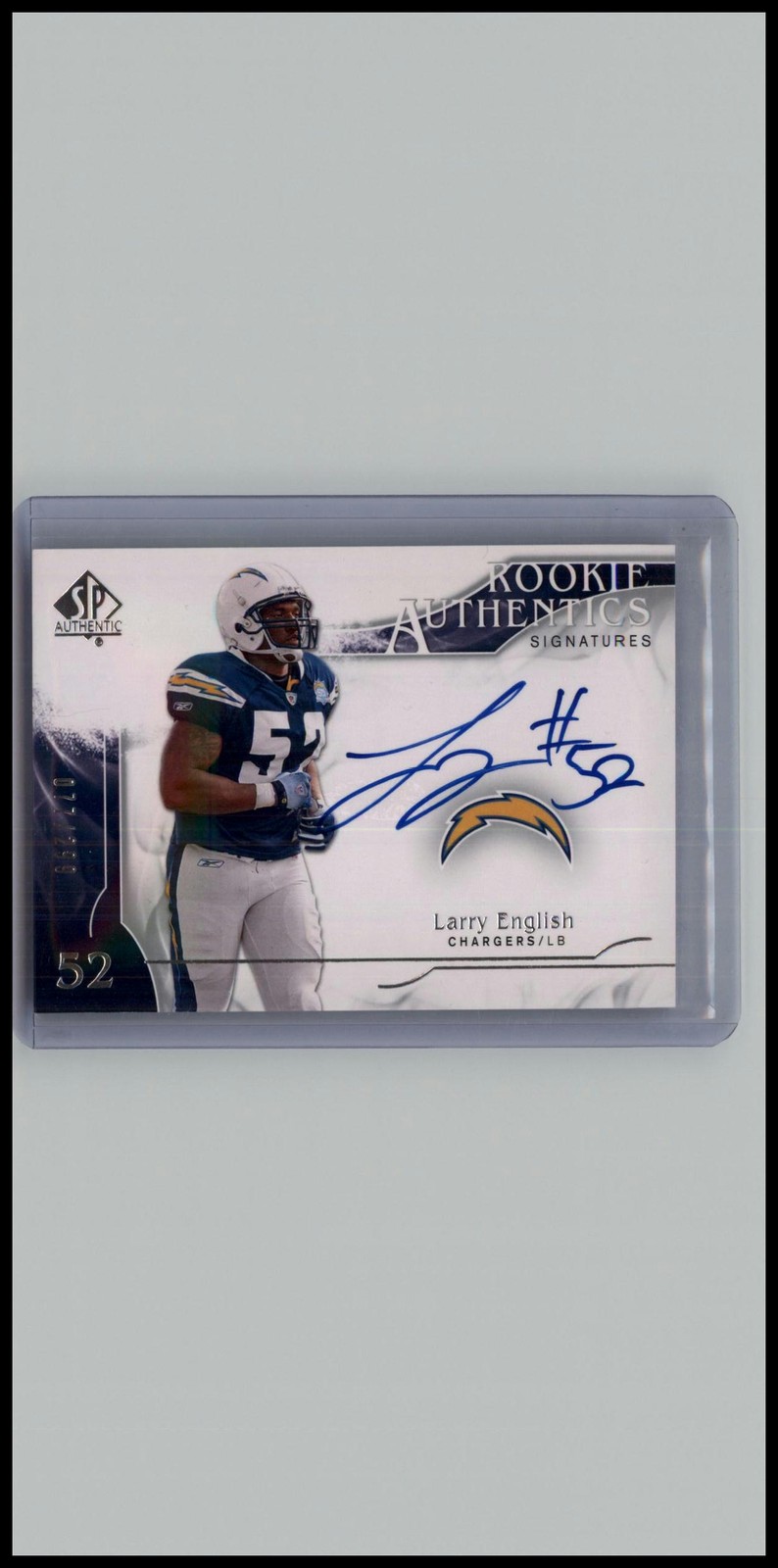 Larry English card image