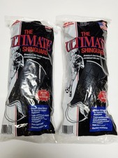 The Ultimate Shinguard Large 2 Pairs Black
