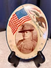 WW1 1900's Soldier Portraits In Celluloid United States Military