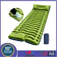 Camping Sleeping Pad, Ultralight Camping Mat with Pillow, Built-in Foot Pump...