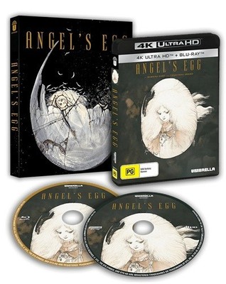 ANGEL'S EGG (1985) 4K UHD Blu-Ray with slipcover BRAND NEW