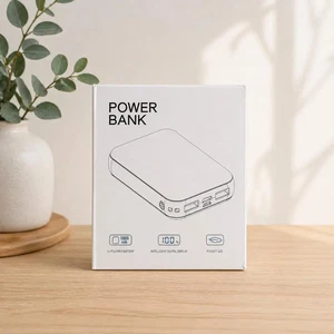 10000mAh Portable Power Bank  - Compact Charger with Dual USB