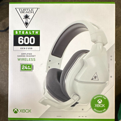 Turtle Beach Stealth 600 Gen 2 USB Wireless Gaming Headset for Xbox - White