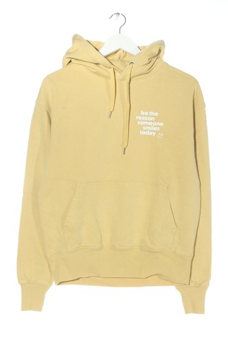 HERZGUT Sudadera con capucha Mujeres Sudadera Talla EU 34 amarillo pálido - Imagen 4 de 5