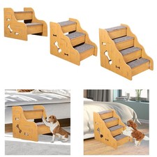 Dog Steps for Bed Dog Stairs for Small Dogs for Elderly Dogs Doggy Puppy