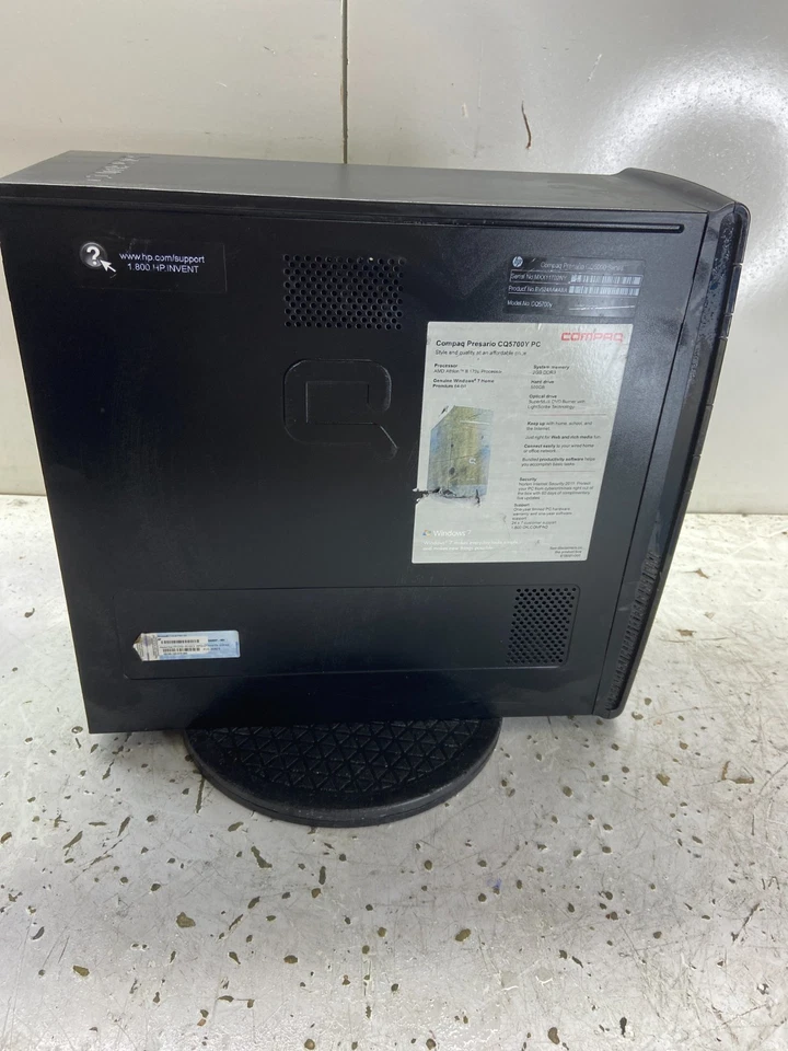 Compaq Presario CQ5700Y AMD Athlon II 170u 2.00GHz 4GB NO HDD - Image 2 of 4