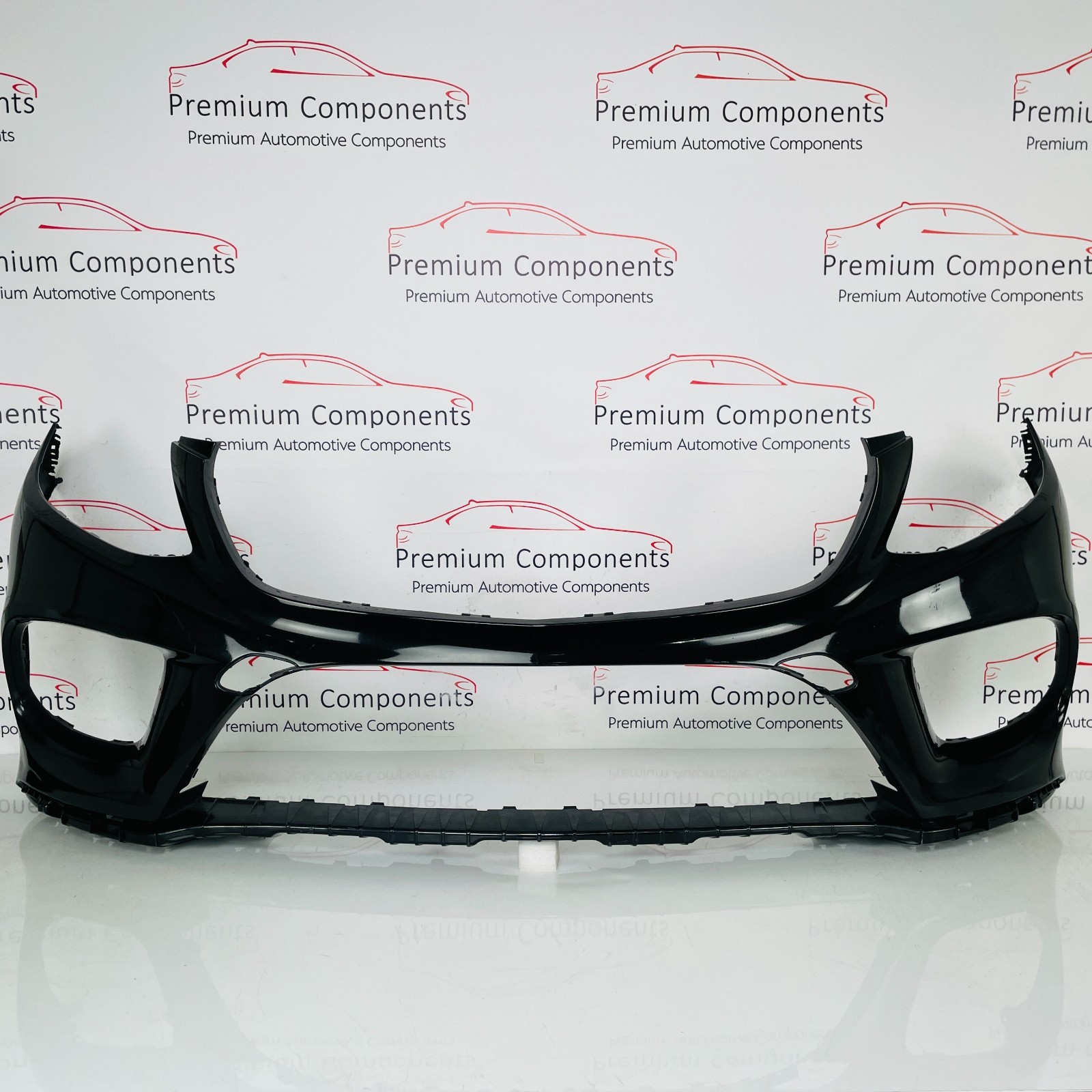 Mercedes GLE Front Bumper W166 AMG Genuine Black A1668851538 | 2015-2019 [AW118]